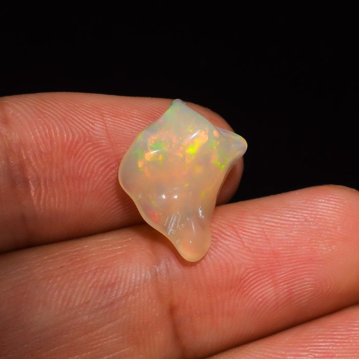 Fabulous A One Quality 100% Natural Welo Fire Ethiopian Opal Gemstone Fancy Shape Rough Loose Gemstone Making Jewelry order 44X29X26mm 109.5 Ct