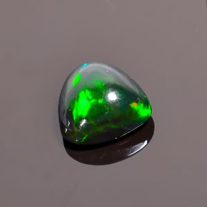 Superb Top Grade Quality 100% Natural Black Ethiopian Opal Heart Shape Cabochon Loose Gemstone For Making Jewelry 10X10X5 mm 2.65 Ct. SN-248