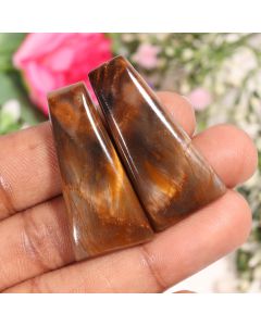 Awesome Top Quality Natural Fancy Shape Cabochon Loose Gemstone For Making Jewelry 78.40 Ct 40X19X6 MM AB-106