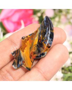 35 Ct Natural Pietersite Fancy Shape Cabs Pietersite Loose Gemstone 46X22X5 MM Pietersite Cabs For Jewelry Making Crafts 