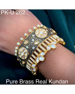 VeroniQ Trends-Meenakari Work Kundan Bangle ,Kada ,Wedding Jewelry ,Party Wear