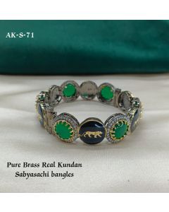 Designer Pattern Party Wear Sayasachi Inspired Kada For Gift       