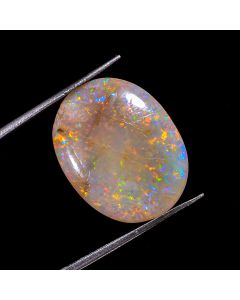 Incredible Top Grade Quality 100% Natural Australian Opal Oval Shape Cabochon Loose Gemstone For Making Jewelry 8 Cts. 19X15X4 mm 