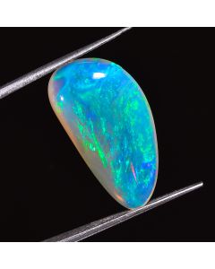 Unique Top Grade Quality 100% Natural Australian Opal Fancy Shape Cabochon Loose Gemstone For Making Jewelry 8.00 Cts. 22X11X5 mm 