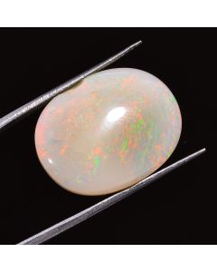 Beautiful Top Grade Quality 100% Natural Australian Opal Oval Shape Cabochon Loose Gemstone For Making Jewelry 15.50 Cts. 21X16X7 mm 