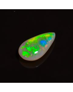 Natural Australian Opal Pear Shape Cabochon Loose Gemstone For Making Jewelry AAA quality Fire Opal Birthstone 4 Ct 16X9X5 mm CG-40