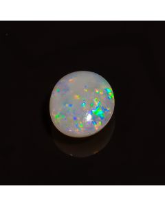 Australian Opal Oval Shape Cabochon Loose Gemstone For Making Jewelry, Exclusive Top Grade Quality100% Natural Multi Fire Opal 3 Ct 12X9X5 mm CG-42