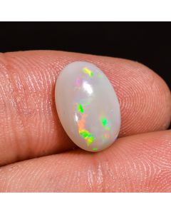 Supreme Top Grade Quality 100% Natural Australian Opal Oval Shape Cabochon Loose Gemstone For Making Jewelry 2.5 Ct. 12X8X4 mm CG-54