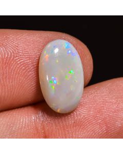 Tempting Top Grade Quality 100% Natural Australian Opal Oval Shape Cabochon Loose Gemstone For Making Jewelry 3 Ct. 14X8X4 mm CG-55