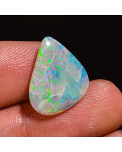 Elegant Top Grade Quality 100% Natural Australian Opal Fancy Shape Cabochon Loose Gemstone For Making Jewelry 5.44 Ct 17X15X3 mm CG-72