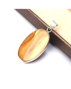 Maligano jasper Pendant 925 Sterling Silver Pendant Jewelry Natural Gemstone Pendant 34 ct