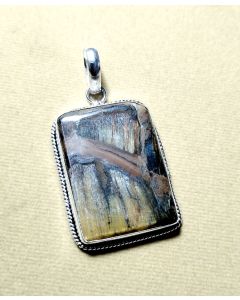 Designer Tiger Eye Pendant 925 Sterling Silver Pendant Jewelry Natural Gemstone Pendant 