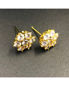 Cubic Zirconia Stud Bridal Earrings, Cubic Zirconia Stud Earrings, Bridal Cubic Zirconia Stud Earrings ,CZ Bridal Jewelry, Bridal Earrings 