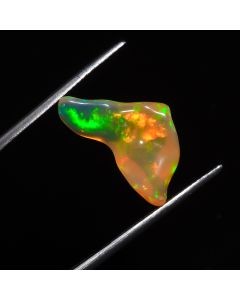 Mind Blowing A One Quality 100% Natural Welo Fire Ethiopian Opal Fancy Polished Rough Loose Gemstone For Making Jewelry 5 Ct 20X11X9mm 