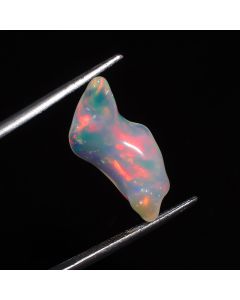 Outstanding A One Quality 100% Natural Welo Fire Ethiopian Opal Fancy Polished Rough Loose Gemstone For Making Jewelry 4 Ct 21X10X5 mm 