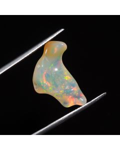 Superb A One Quality 100% Natural Welo Fire Ethiopian Opal Fancy Polished Rough Loose Gemstone For Making Jewelry 4.5 Ct. 16X11X8 mm 