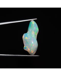 Beautiful A One Quality 100% Natural Welo Fire Ethiopian Opal Fancy Polished Rough Loose Gemstone For Making Jewelry 4.5 Ct 24X12X6 mm 