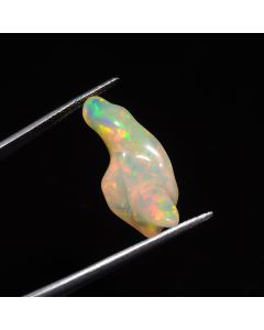 Fantastic A One Quality 100% Natural Welo Fire Ethiopian Opal Fancy Polished Rough Loose Gemstone For Making Jewelry 9 Ct. 25X10X8 mm 