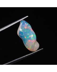 Gorgeous A One Quality 100% Natural Welo Fire Ethiopian Opal Fancy Polished Rough Loose Gemstone For Making Jewelry 3.5 Ct. 19X9X7 mm 