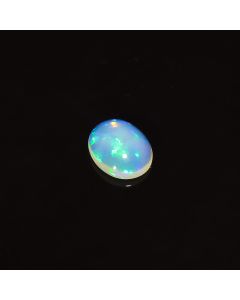 AAA Quality Natural Ethiopian Opal Cabochon Loose Gemstone10X8X4 mm 1.5 Ct Oval Shape Ethiopian Opal Stone, Ethiopian Opal Smooth Gemstone