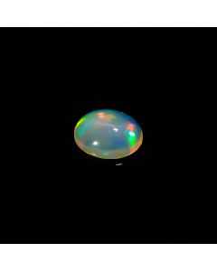 Beautiful A One Quality 100% Natural Welo Fire Ethiopian Opal Oval Shape Cabochon Loose Gemstone for Making Jewelry 1.5 Ct 10X8X4mm KC-254