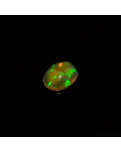 Excellent Top Grade Quality 100% Natural Welo Fire Ethiopian Opal Oval Shape Cabochon Loose Gemstone for Making Jewelry 1 Ct 10X8X4mm