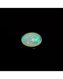 “Immaculate A One Quality 100% Natural Welo Fire Ethiopian Opal Oval Shape Cabochon Loose Gemstone for Making Jewelry 2 Ct 10X8X4mm KC-263”