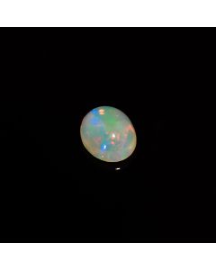 “Outstanding A One Quality 100% Natural Welo Fire Ethiopian Opal Oval Shape Cabochon Loose Gemstone for Making Jewelry 1.5 Ct 10X8X5mm KC-267”