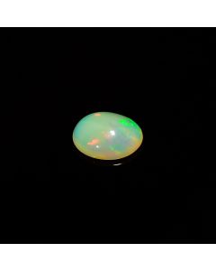 Dazzling A One Quality 100% Natural Welo Fire Ethiopian Opal Oval Shape Cabochon Loose Gemstone for Making Jewelry 1.5 Ct 10X8X4mm KC-281