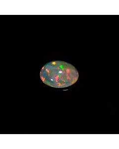 “Elegant Top Grade Quality 100% Natural Welo Fire Ethiopian Opal Oval Shape Cabochon Loose Gemstone for Making Jewelry 1 Ct 10X8X4mm KC-284