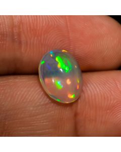 Immaculate A One Quality 100% Natural Welo Fire Ethiopian Opal Oval Shape Cabochon Loose Gemstone for Making Jewelry 2 Ct 10X9X4mm KC-288”