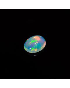 Marvellous A One Quality 100% Natural Welo Fire Ethiopian Opal Oval Shape Cabochon Loose Gemstone for Making Jewelry 2 Ct 10X9X4mm KC-290