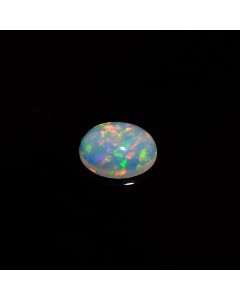 Mind Blowing A One Quality 100% Natural Welo Fire Ethiopian Opal Oval Shape Cabochon Loose Gemstone for Making Jewelry 2 Ct 10X8X4mm KC-29