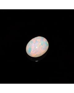 Fabulous Top Grade Quality 100% Natural Welo Fire Ethiopian Opal Oval Shape Cabochon Loose Gemstone for Making Jewelry 1 Ct 9X7X4mm KC-310