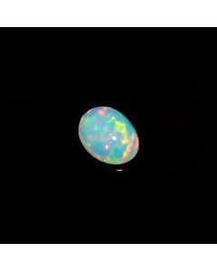 Fantastic Top Grade Quality 100% Natural Welo Fire Ethiopian Opal Oval Shape Cabochon Loose Gemstone for Making Jewelry 1 Ct 9X7X4mm KC-311