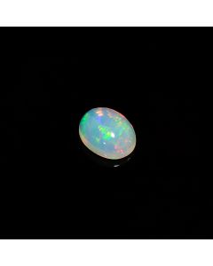 Gorgeous Top Grade Quality 100% Natural Welo Fire Ethiopian Opal Oval Shape Cabochon Loose Gemstone for Making Jewelry 1 Ct 9X7X4mm KC-312