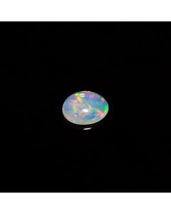 Incredible Top Grade Quality 100% Natural Welo Fire Ethiopian Opal Oval Shape Cabochon Loose Gemstone for Making Jewelry 1 Ct 9X7X3mm KC-314