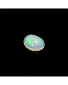 Splendid Top Grade Quality 100% Natural Welo Fire Ethiopian Opal Oval Shape Cabochon Loose Gemstone for Making Jewelry 2 Ct 10X8X4mm KC-318