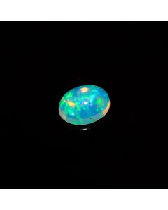 Supreme Top Grade Quality 100% Natural Welo Fire Ethiopian Opal Oval Shape Cabochon Loose Gemstone for Making Jewelry 1.5 Ct 10X8X4mm KC-321