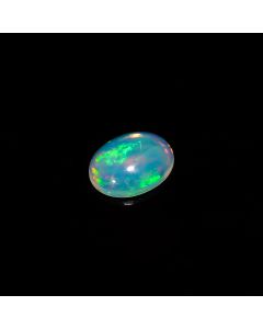 Tempting A One Quality 100% Natural Welo Fire Ethiopian Opal Oval Shape Cabochon Loose Gemstone for Making Jewelry 1.5 Ct 10X8X3mm KC-322