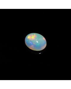 Wonderful A One Quality 100% Natural Welo Fire Ethiopian Opal Oval Shape Cabochon Loose Gemstone for Making Jewelry 1.5 Ct 10X8X4mm KC-325