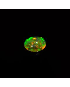 Awesome Top Grade Quality 100% Natural Welo Fire Ethiopian Opal Oval Shape Cabochon Loose Gemstone for Making Jewelry 1.5 Ct 9X7X4mm KC-328