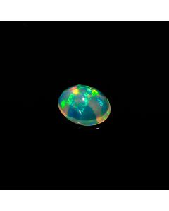 Classic Top Grade Quality 100% Natural Welo Fire Ethiopian Opal Oval Shape Cabochon Loose Gemstone for Making Jewelry 1 Ct 9X7X4 mm KC-330