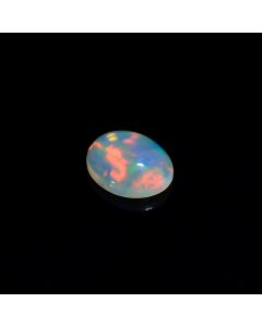 Mind Blowing A One Quality 100% Natural Welo Fire Ethiopian Opal Oval Cabochon Loose Gemstone For Making Jewelry 1.65 Ct. 10X8X4 mm KC-352