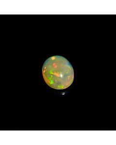 Unique Top Grade Quality 100% Natural Welo Fire Ethiopian Opal Oval Shape Cabochon Loose Gemstone For Making Jewelry 1.85 Ct 10X8X4mm KC360