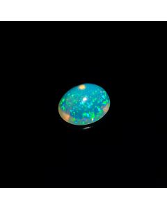 Awesome Top Grade Quality 100% Natural Welo Fire Ethiopian Opal Oval Shape Cabochon Loose Gemstone For Making Jewelry 2.15 Ct 10X8X5mm KC364