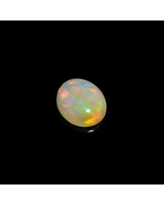 Dazzling A One Quality 100% Natural Welo Fire Ethiopian Opal Oval Shape Cabochon Loose Gemstone For Making Jewelry 1.55 Ct. 10X8X4 mm KC-367