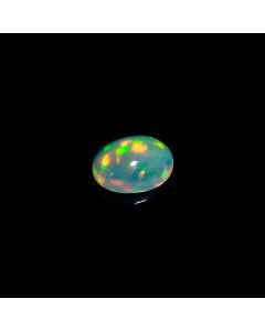 Terrific Top Grade Quality 100% Natural Welo Fire Ethiopian Opal Oval Shape Cabochon Loose Gemstone For Making Jewelry 1.2 Ct. 9X7X4mm KC409