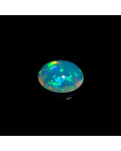 Attractive A One Quality 100% Natural Welo Fire Ethiopian Opal Oval Shape Cabochon Loose Gemstone For Making Jewelry 1.6 Ct. 10X8X4mm KC-413