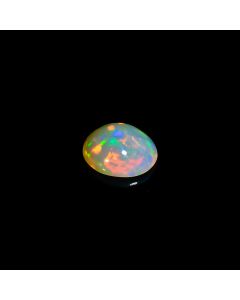 Beautiful A One Quality 100% Natural Welo Fire Ethiopian Opal Oval Shape Cabochon Loose Gemstone For Making Jewelry 1.55 Ct 10X8X4 mm KC-415